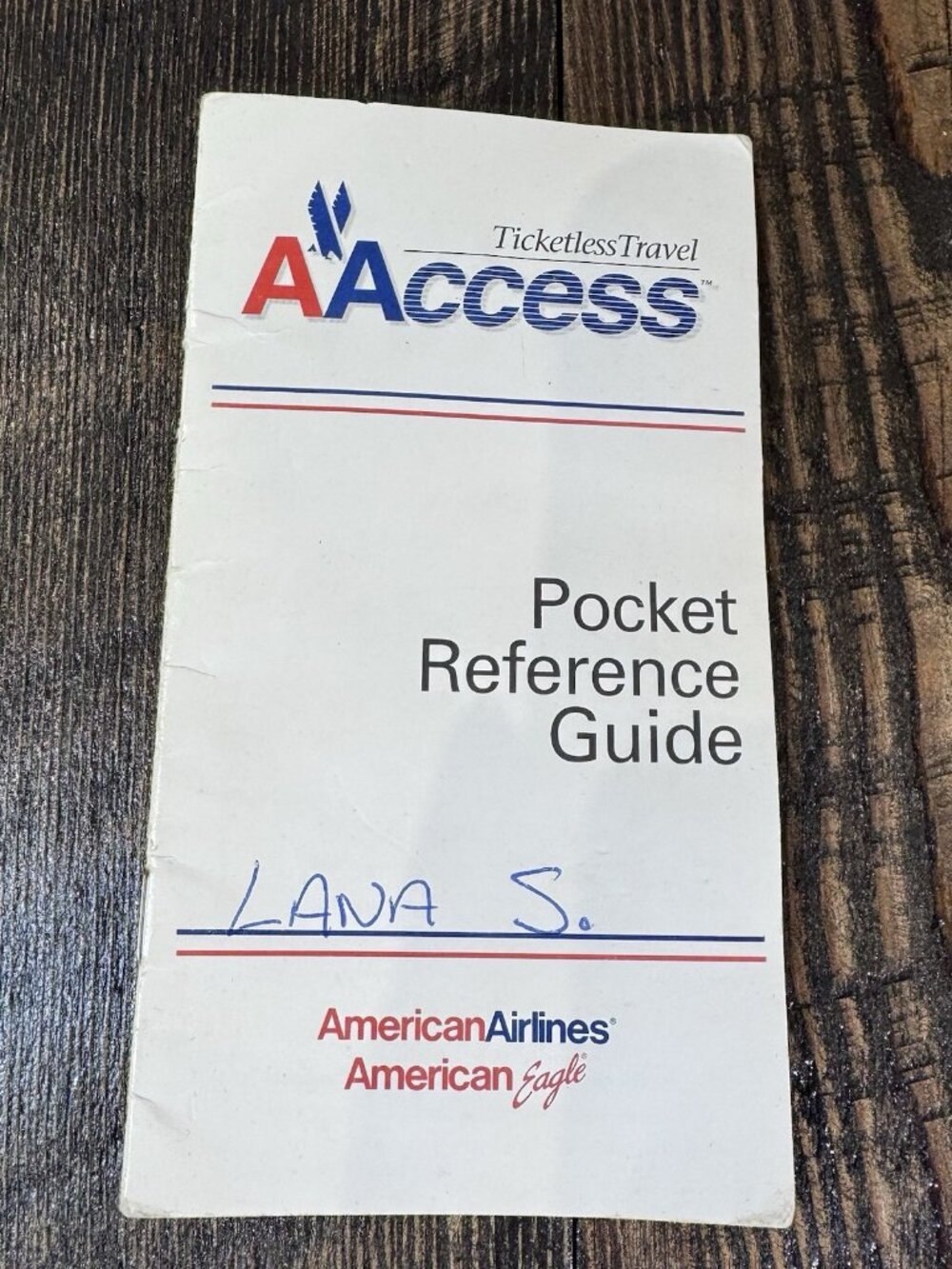 American Airlines Pocket Reference Guide And Timatic Card - Picture 2 of 12